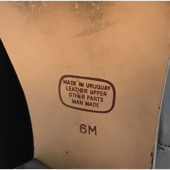 Hunt Club Equestrian Boot Women's 6M Black Leather Pull On Knee High Riding Shoe - Picture 9 of 11